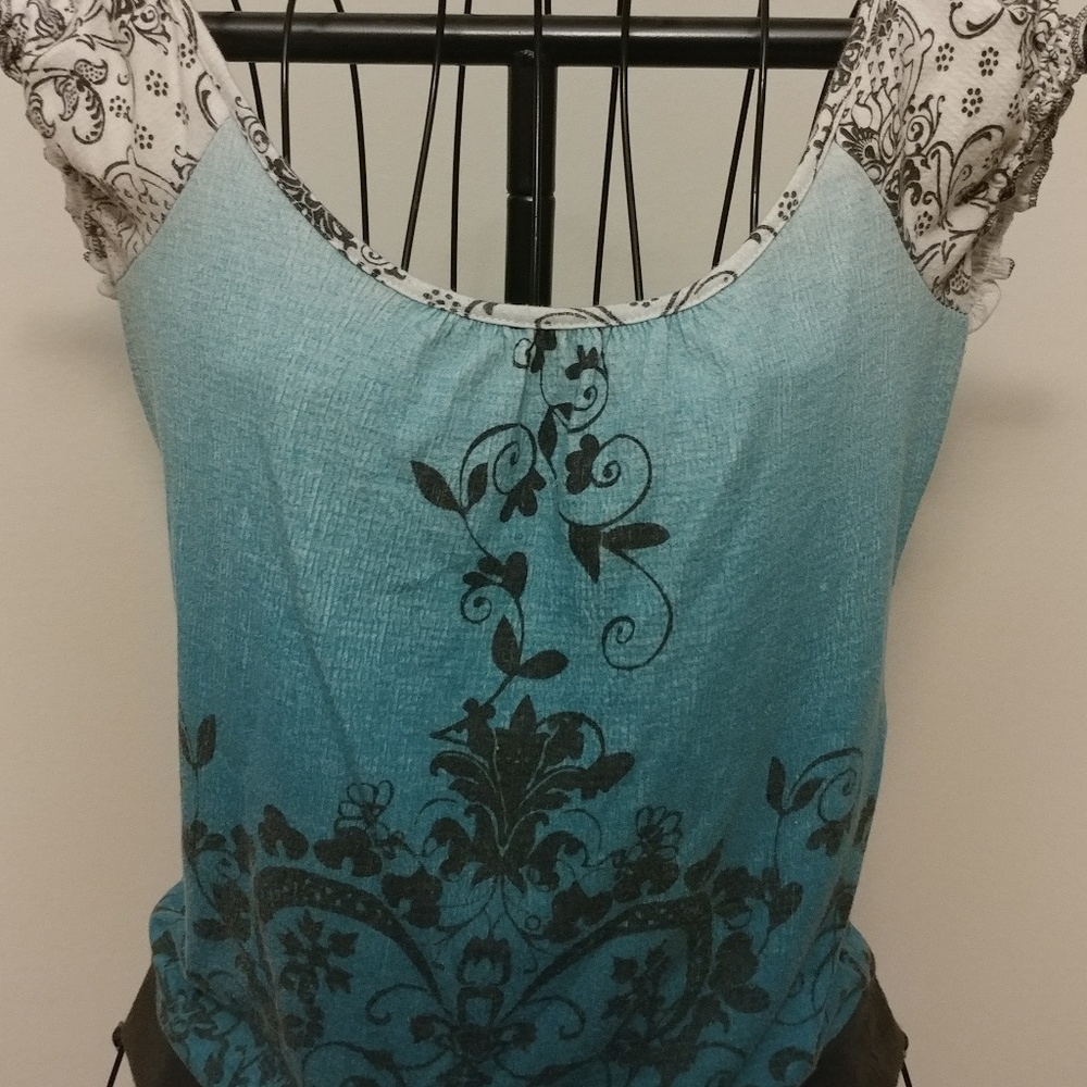 Lace Back Top